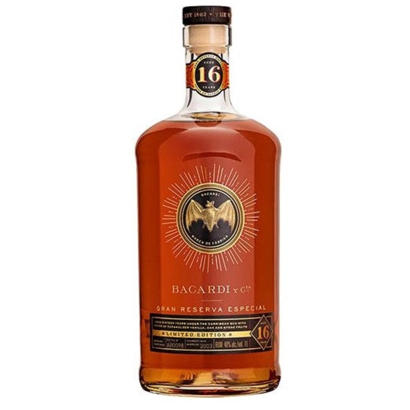 Barcardi Gran Reserva Especial Rum 16 Yrs 1L