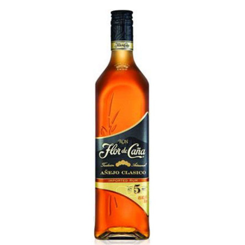 Flor de Caa 5 Year Old Aejo Clasico Rum 750ml