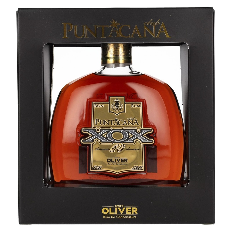 Punta Cana Club XOX Rum 50 Aniversario 40% Vol. 0,7l in Giftbox