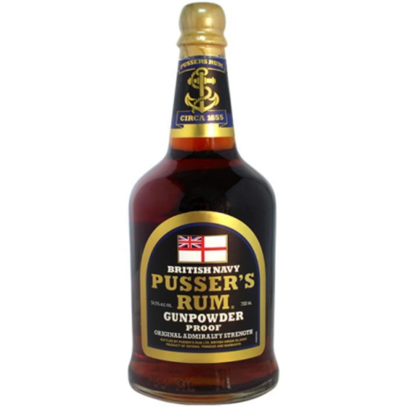 Pusser's Rum Gunpowder Proof