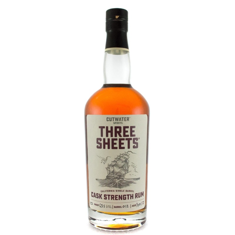 Three Sheets Cask Strength Rum
