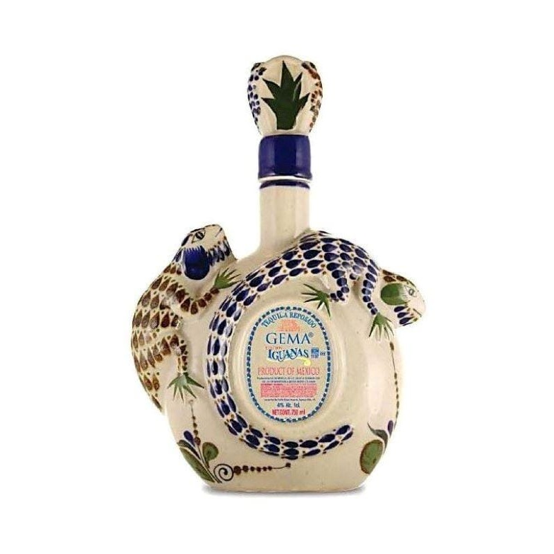 Gema Iguanas Ceramic Reposado Tequila 750mL
