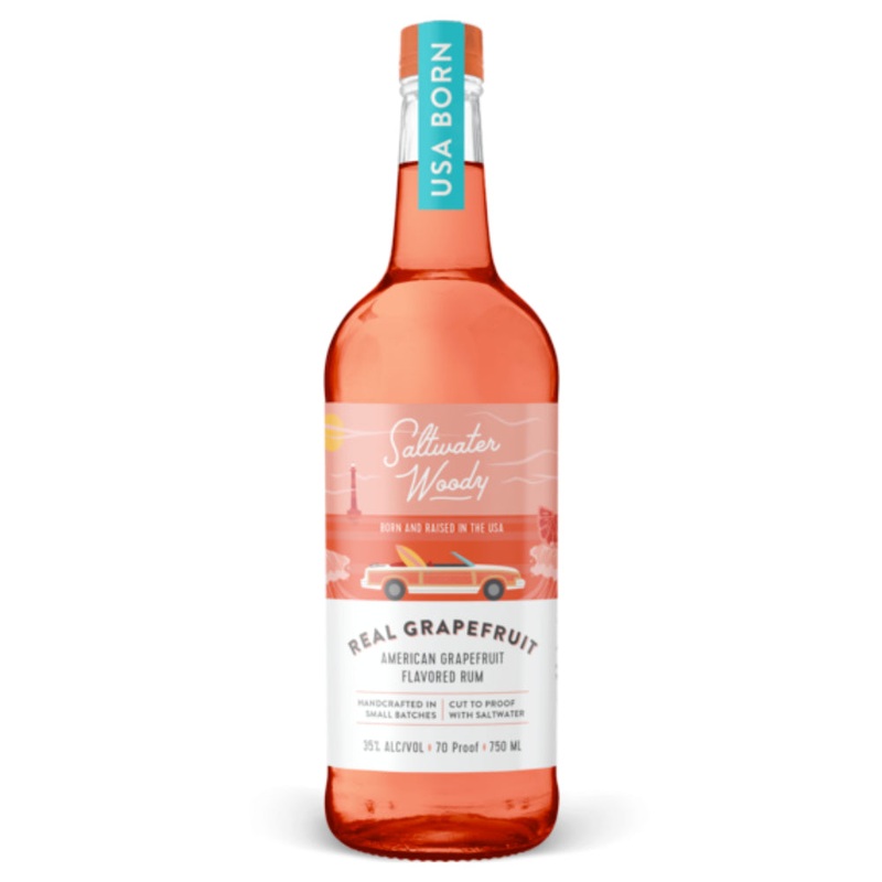 Saltwater Woody Real Grapefruit Flavored Rum