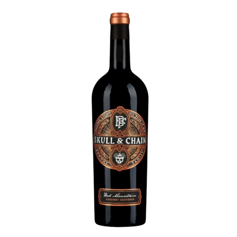 BROWNE CAB SAUV SKULL&CHAIN 20