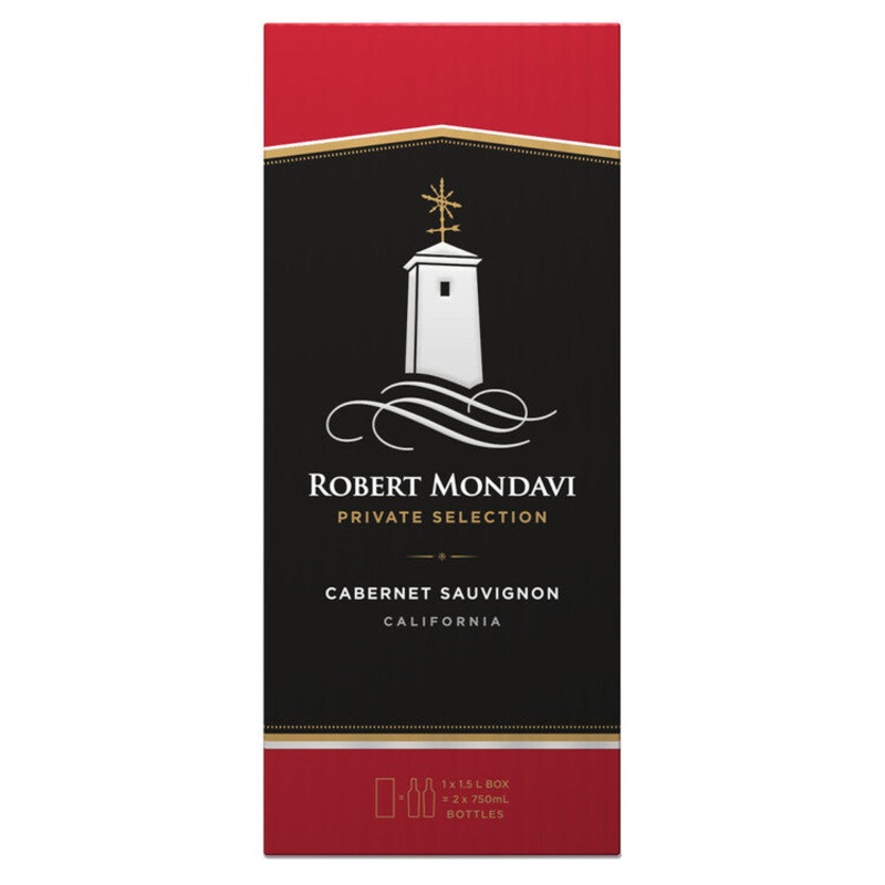 MONDAVI PRV SEL CAB SAUV CALIF BIB