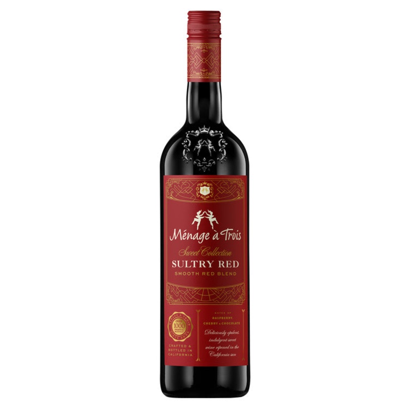 MENAGE A TROIS SULTRY RED