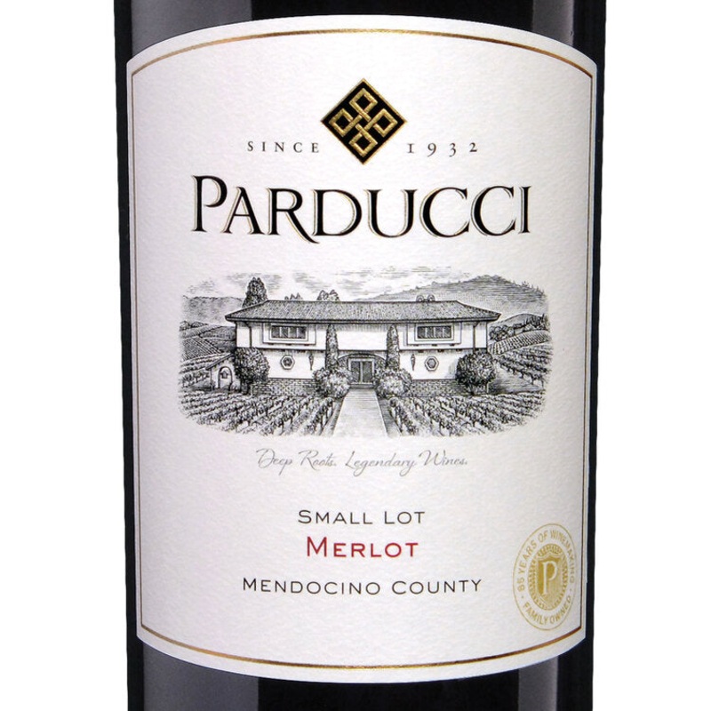 PARDUCCI MERLOT SMALL LOT(SC)22