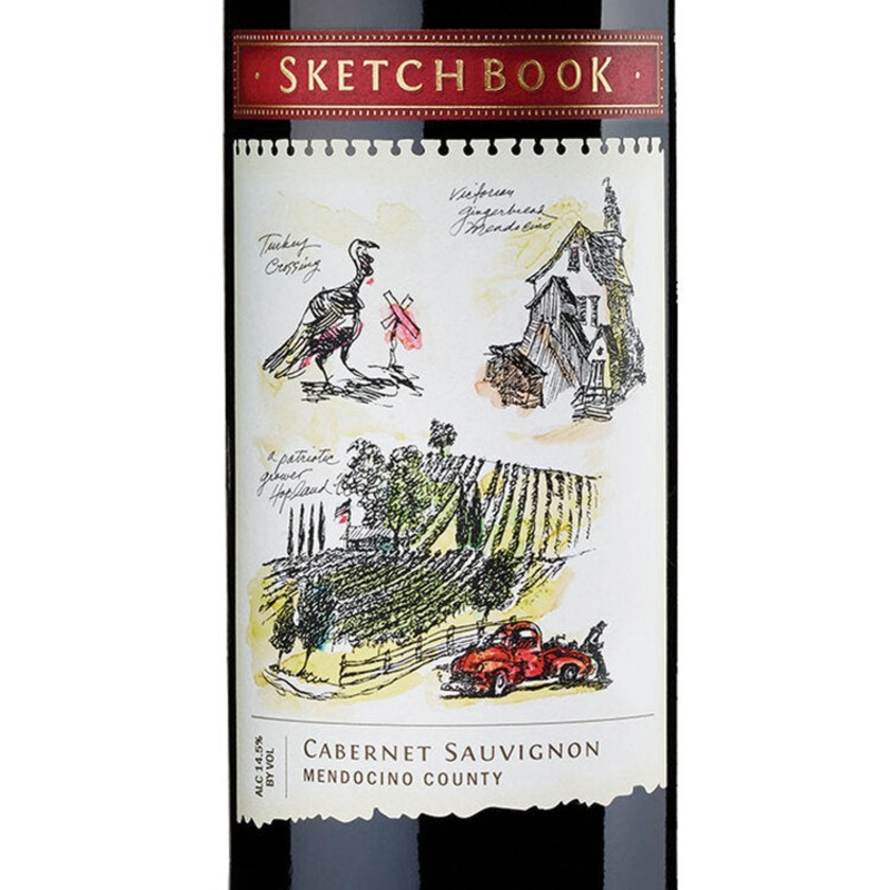 SKETCHBOOK CABERNET SAUVIGNON 20