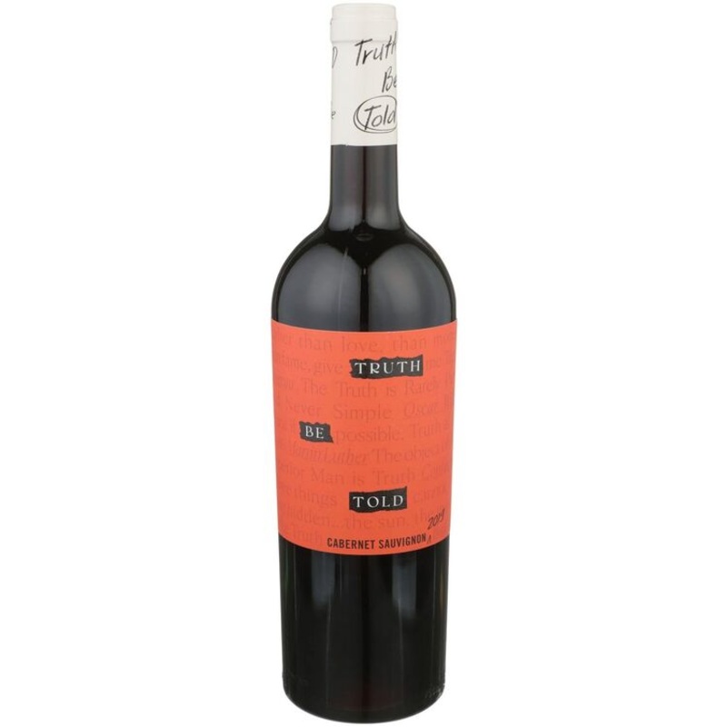 TRUTH BE TOLD CAB SAUV 19