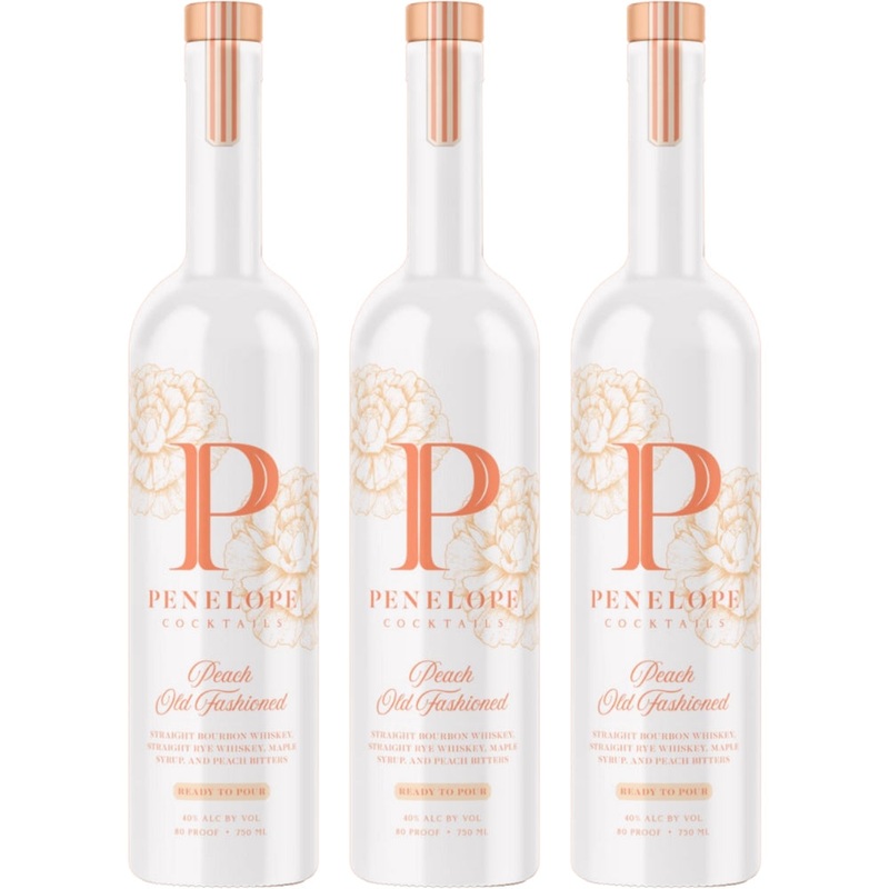 Penelope Cocktails Peach Old Fashioned 3PK