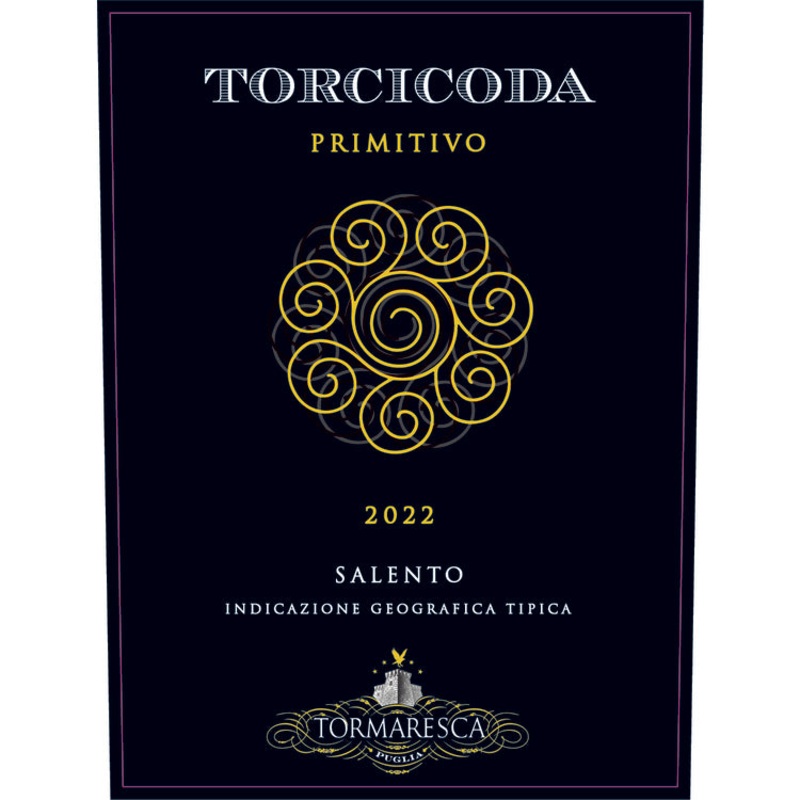 TORMARESCA TORCICODA PRIMITIVO 22