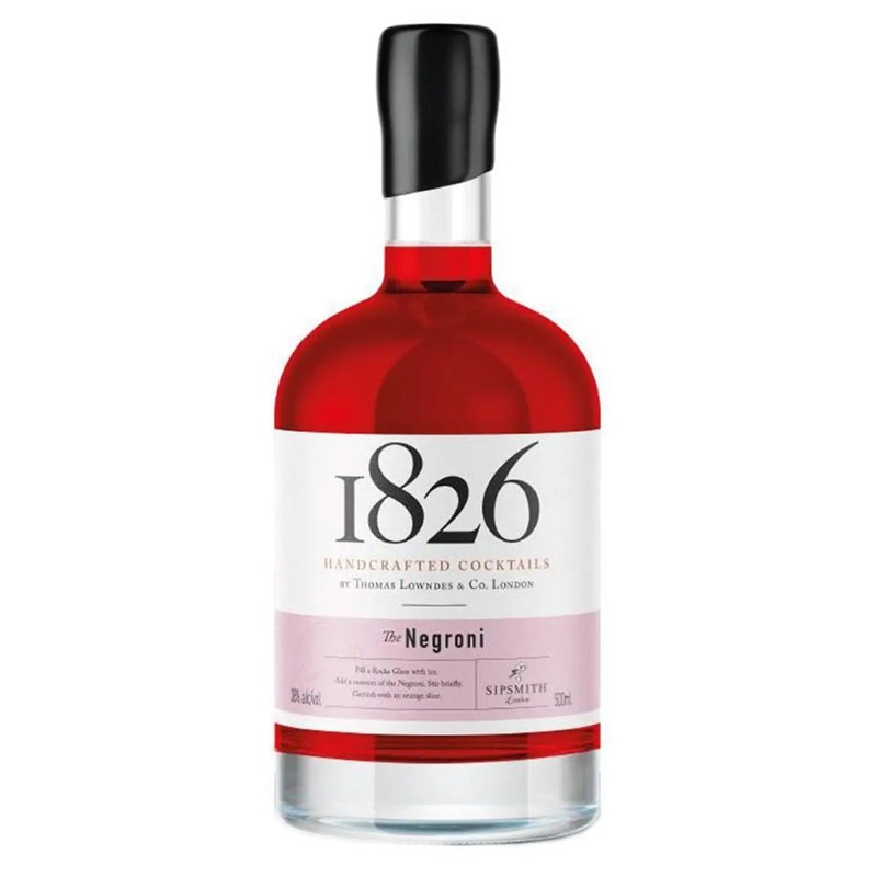 1826 Negroni Handcrafted Premixed Cocktail, 50 cl