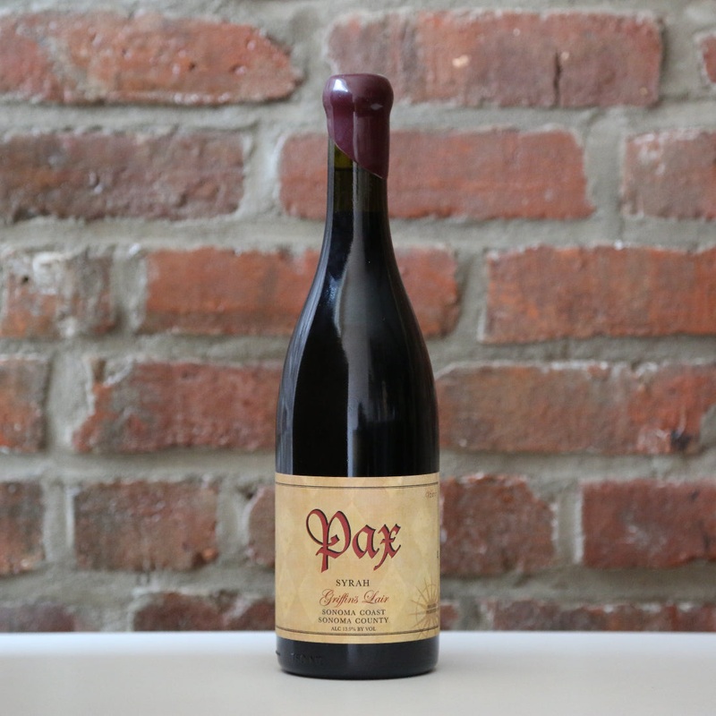 2014 Pax Griffin's Lair Syrah, Sonoma Coast, USA
