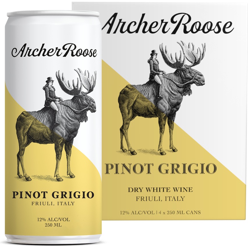 Archer Roose Pinot Grigio Ready To Drink Canned Cocktails 4pk