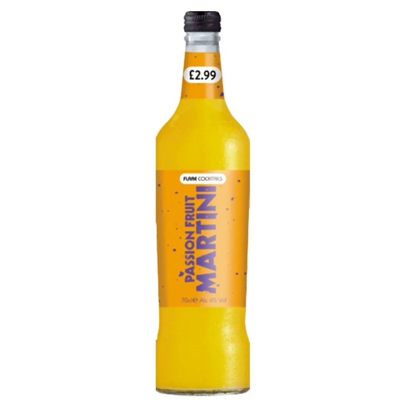 Flare Cocktails Passionfruit Martini Premixed Cocktail, 70 cl