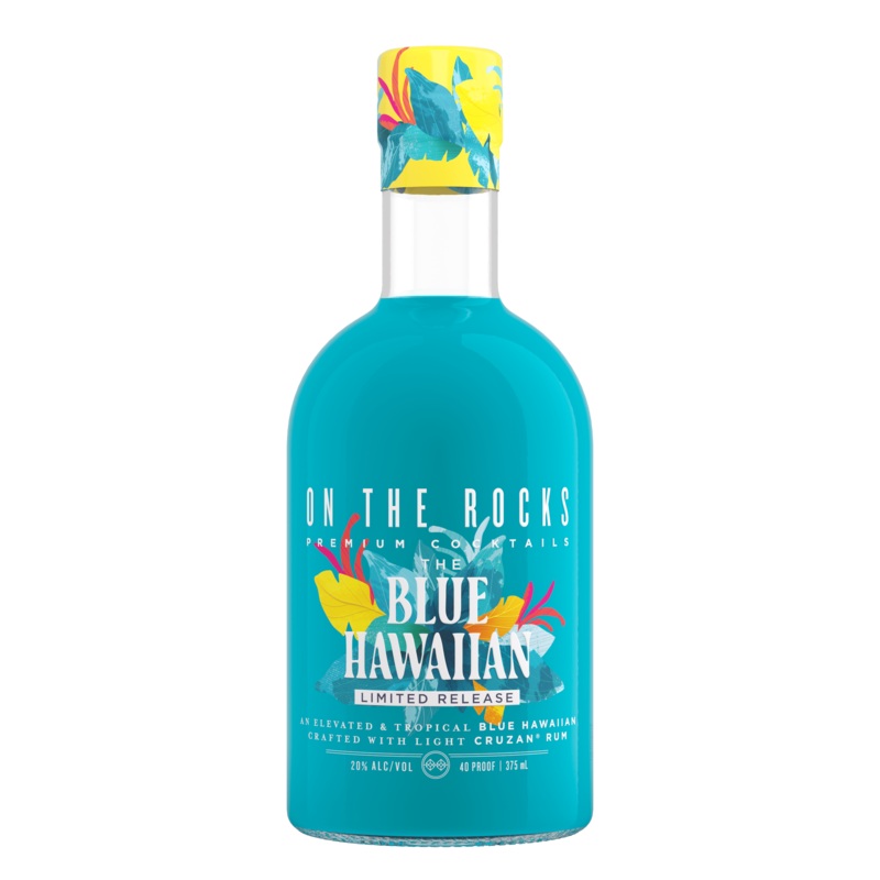 ON THE ROCKS BLUE HAWAIIAN 375ML