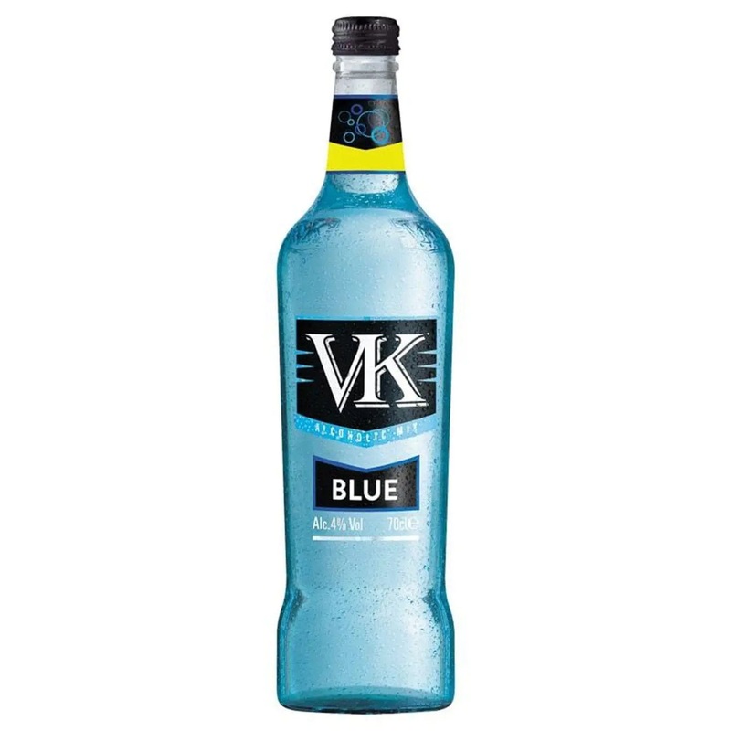 VK Blue Premixed Cocktail Vodka Drink, 70 cl