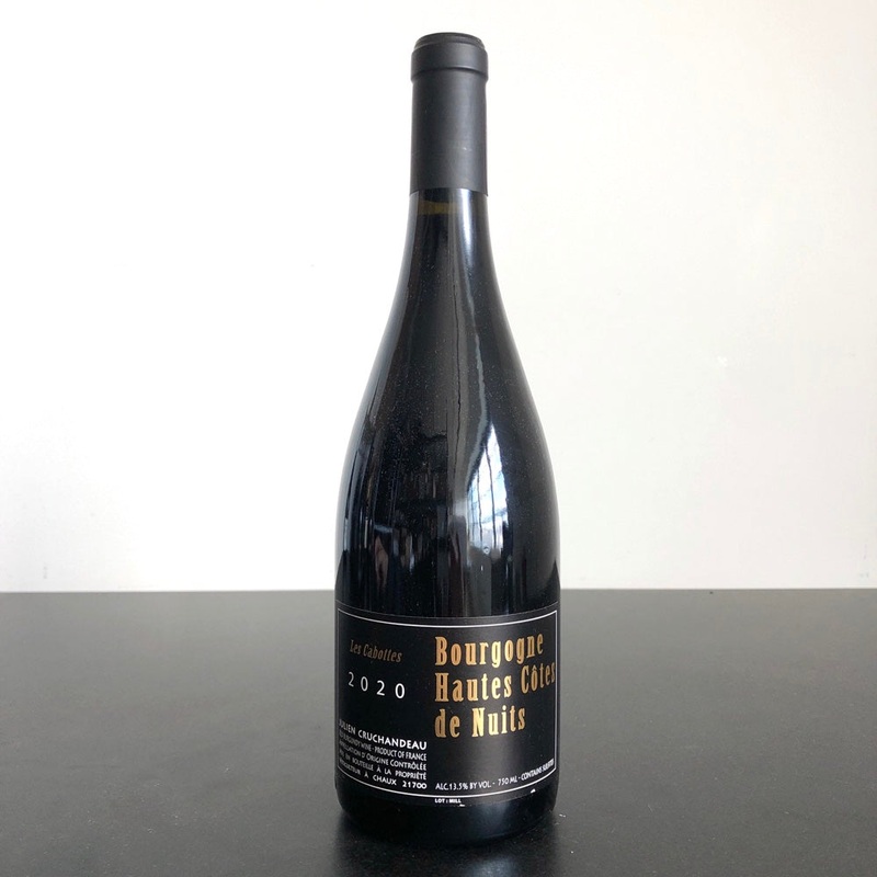 2020 Domaine Julien Cruchandeau, Hautes-Ctes de Nuits Rouge Les Cabottes, Burgundy, France