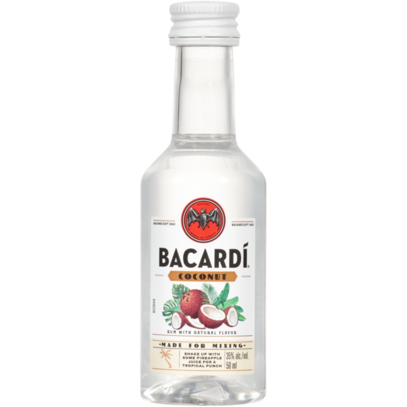 BACARDI RUM COCONUT 70 12/10PK PET