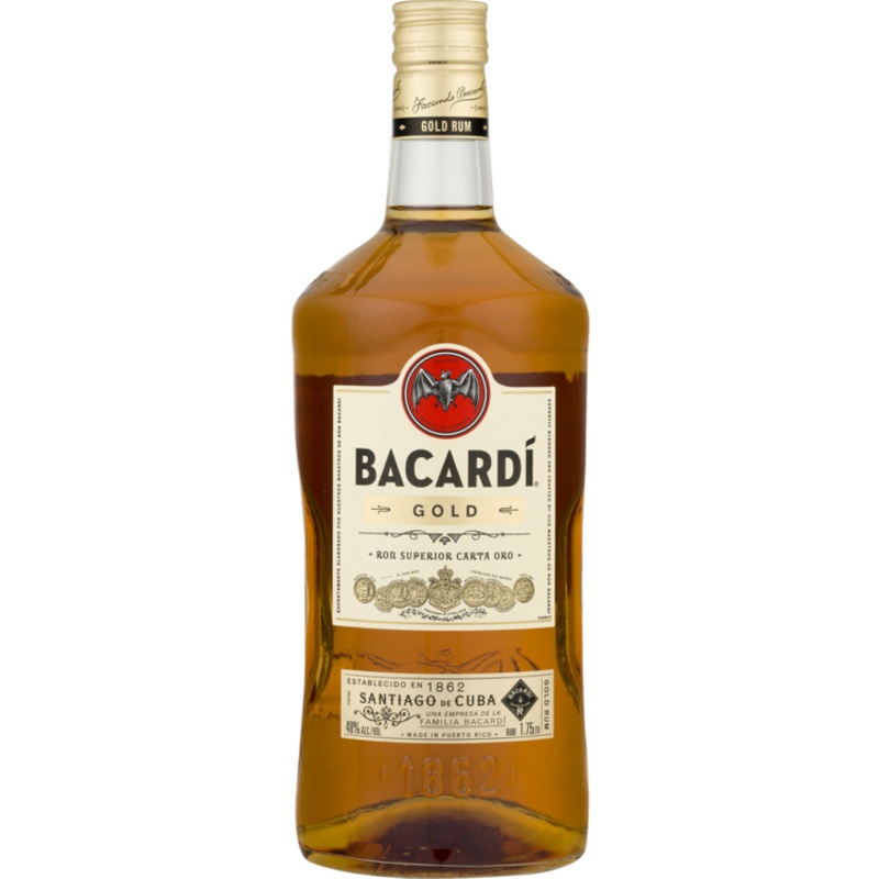 BACARDI RUM GOLD 80