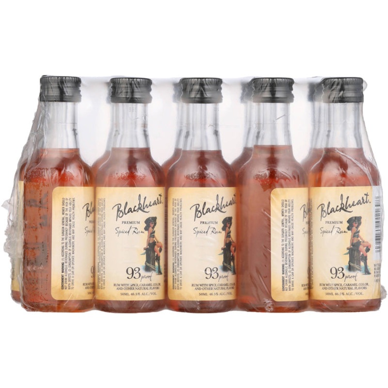 BLACKHEART SPICED RUM 93 8/15PK