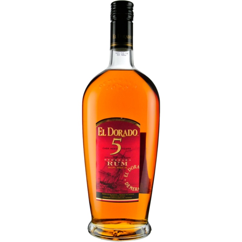 EL DORADO RUM CASK 5YR 80