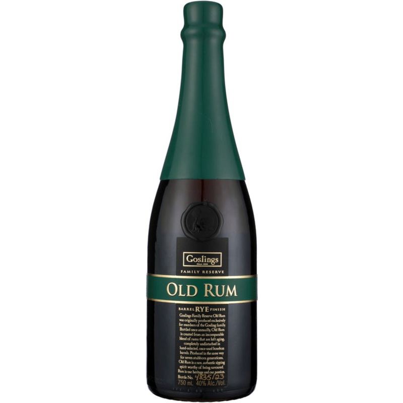 GOSLINGS RUM OLD RUM BRL RYE FIN80