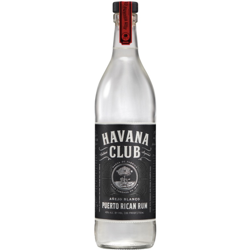 HAVANA CLUB RUM ANEJO BLANCO 80