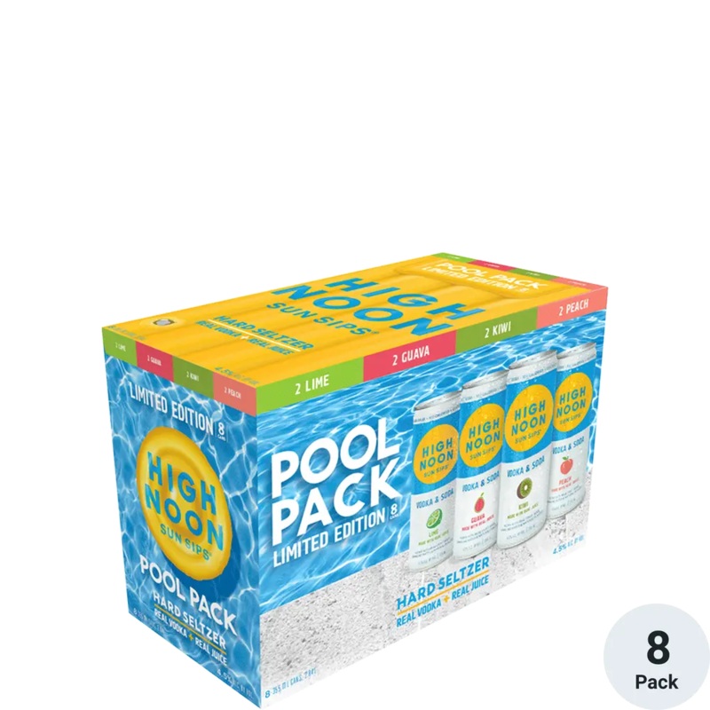 High Noon Pool Pack 8pack Cans