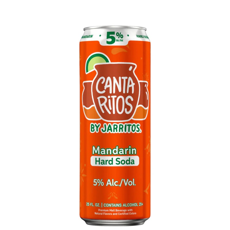 Jarritos Canta Ritos 24oz Can Mandarin Hard Soda