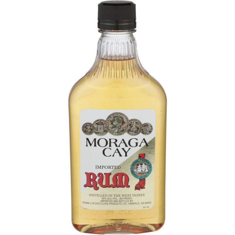 MORAGA CAY RUM GOLD 80 PET