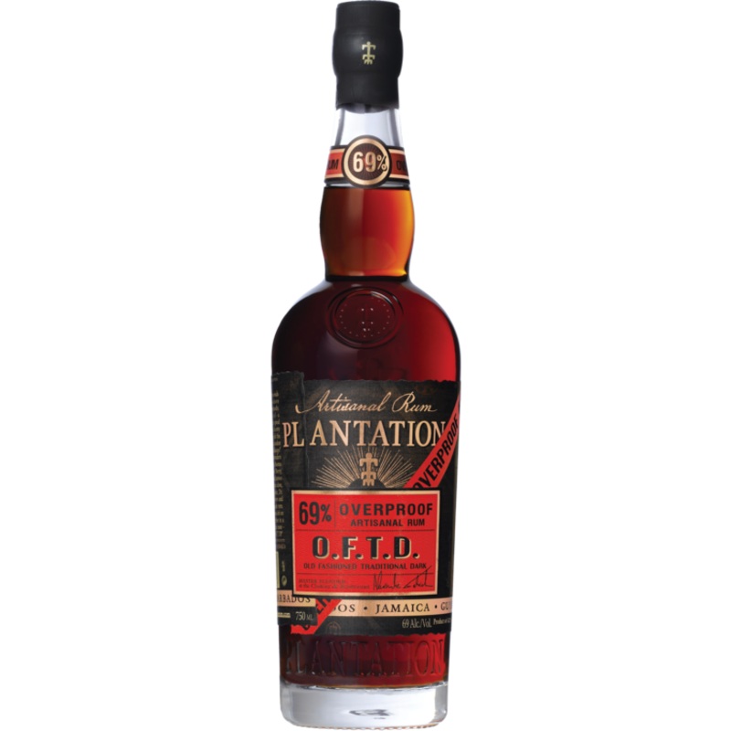 PLANTATION RUM OVERPROOF OFTD 138
