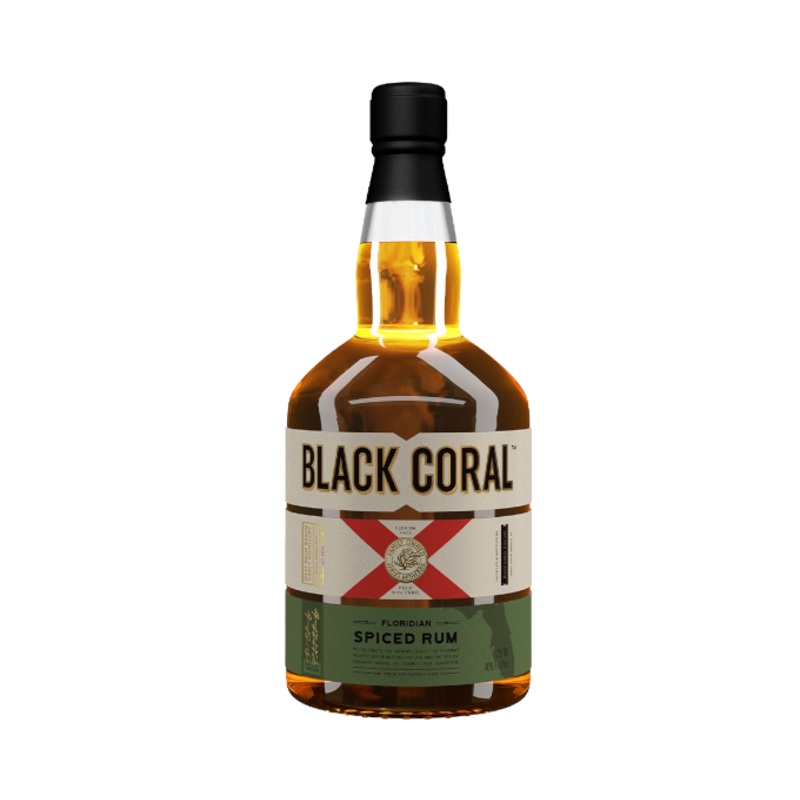 Black Coral Spiced Rum 750ml