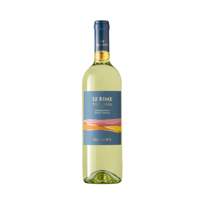 Castello Banfi Le Rime Pinot Grigio - Chardonnay Toscana IGT 750ml