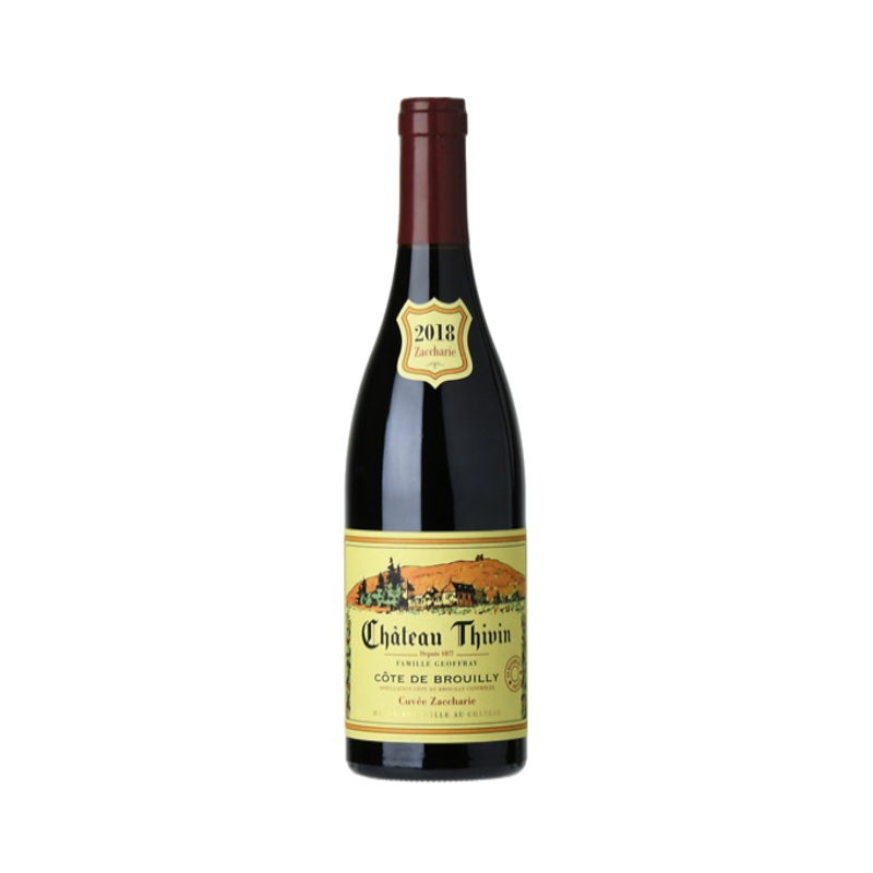 Chateau Thivin Cote de Brouilly Cuvee Zaccharie 2018 750ml