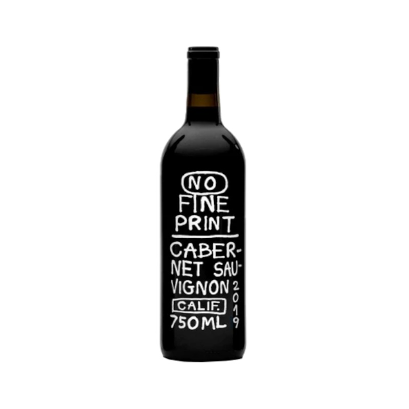 No Fine Print Cabernet Sauv 2019 750ml
