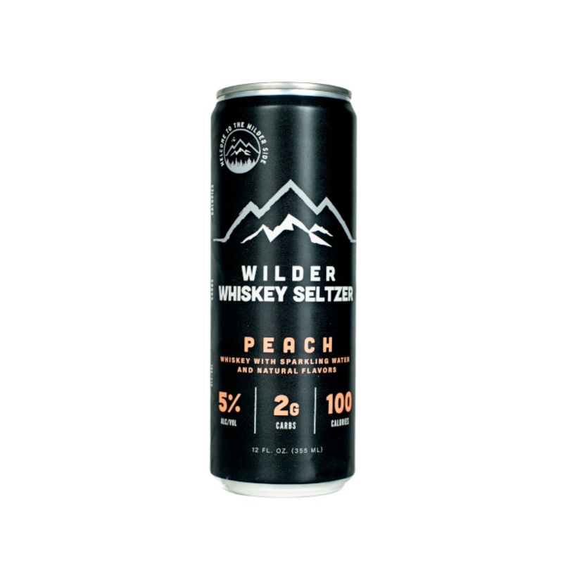 Wilder Peach Seltzer 12oz  4-Pack Can