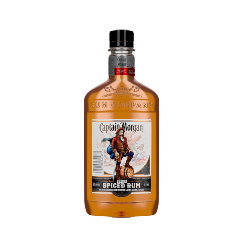Captain Morgan 100 Proof 375ml (DNO P1)