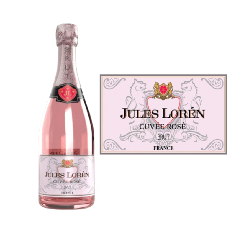 Jules Loren Cuvee Rose Brut 750ml