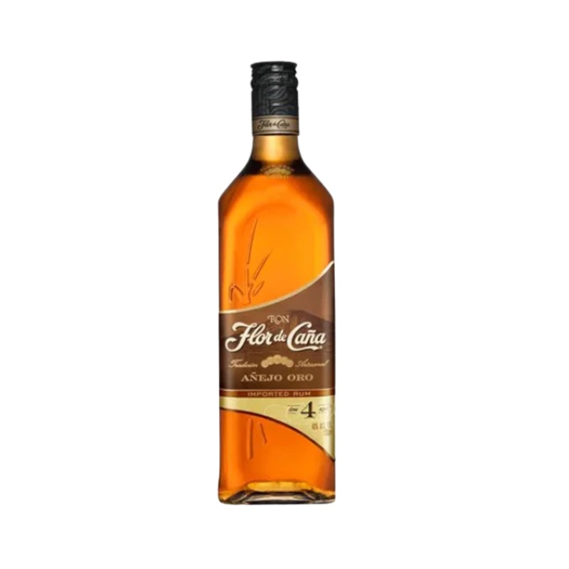 Flor De Cana 4 Years Anejo Oro Gold 750ml