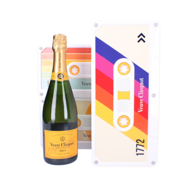 Veuve Clicquot Ponsardin Brut with Cassette Tape Box 2021 750ml