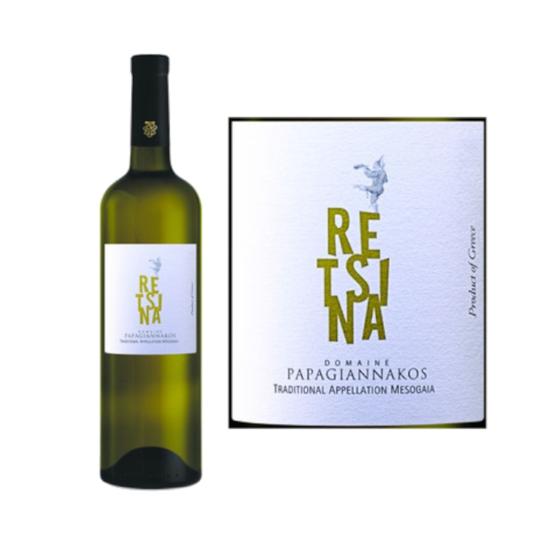 Domaine Papagiannakos Retsina Mesogaia 2022 750ml