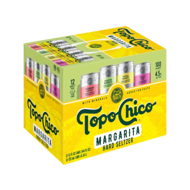 Topochico Margarita Spiked Seltzer Variety Pack 12oz 12-Pack Can