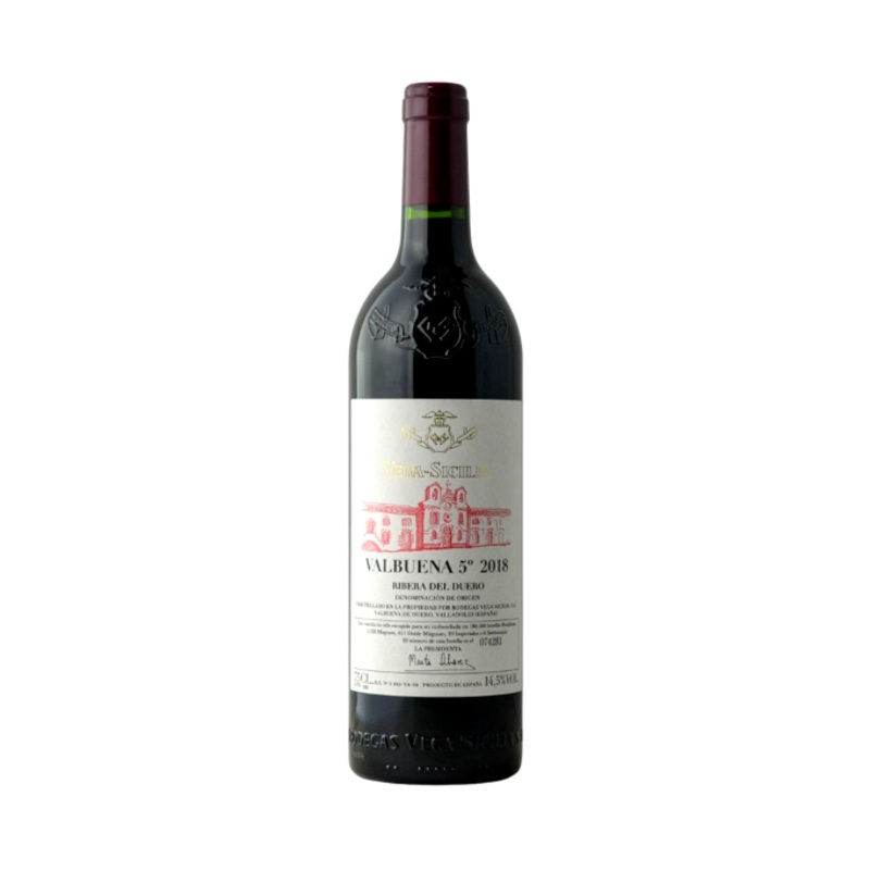 Vega Sicilia Tinto Valbuena 5 2018 750ml (No Barcode)