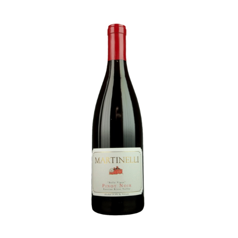 Martinelli Bella Vigna Pinot Noir 2019/2021 750ml (No Barcode)