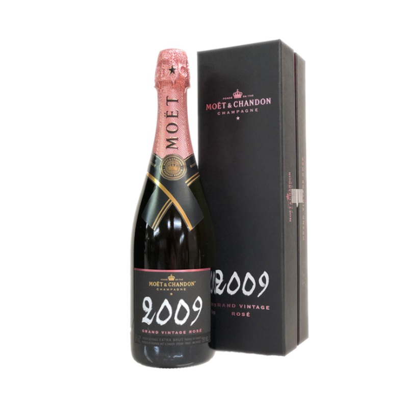Moet & Chandon Grand Vintage Rose 2009 750ml (HR)