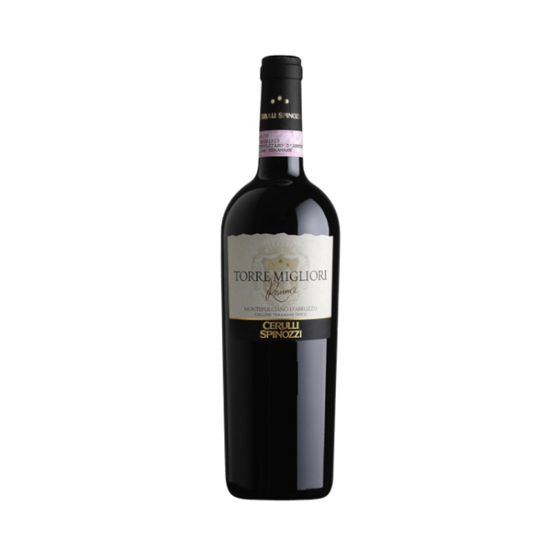 Cerulli Spinozzi Torre Migliori Montepulciano d'Abruzzo Colline Teramane Riserva 2015 750ml