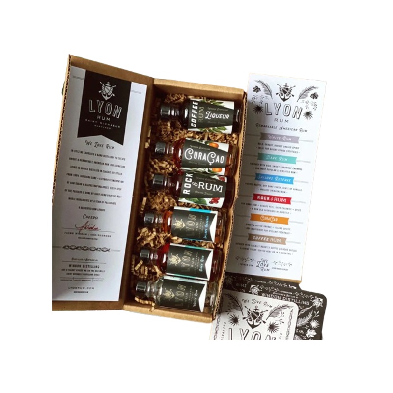 Lyon Rum Flight 50ml 6-Pack Bottle (No Barcode)