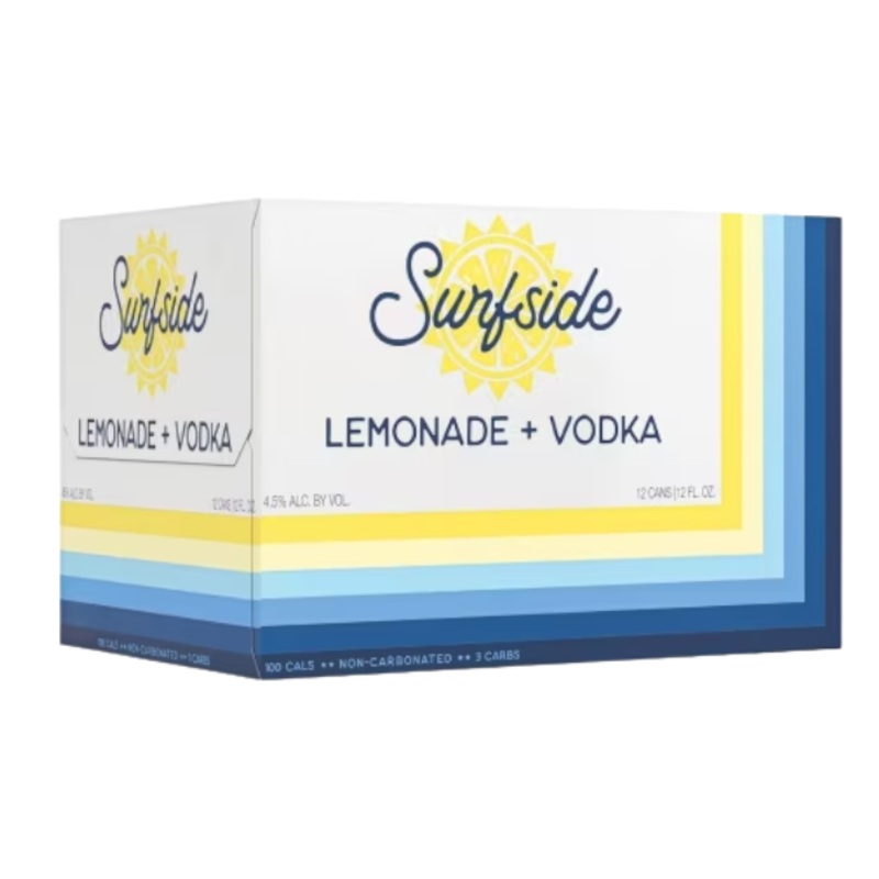 Surfside Lemonade 12oz 4-Pack Can