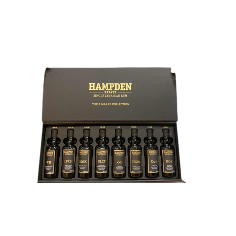 Hampden Estate The 8 Marks Collection Jamaican Rum 200ml 8-Pack